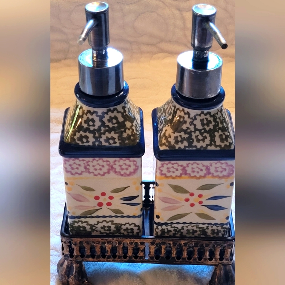 Temp-tations Tara Old World Soap Dispenser Kitchen Bath